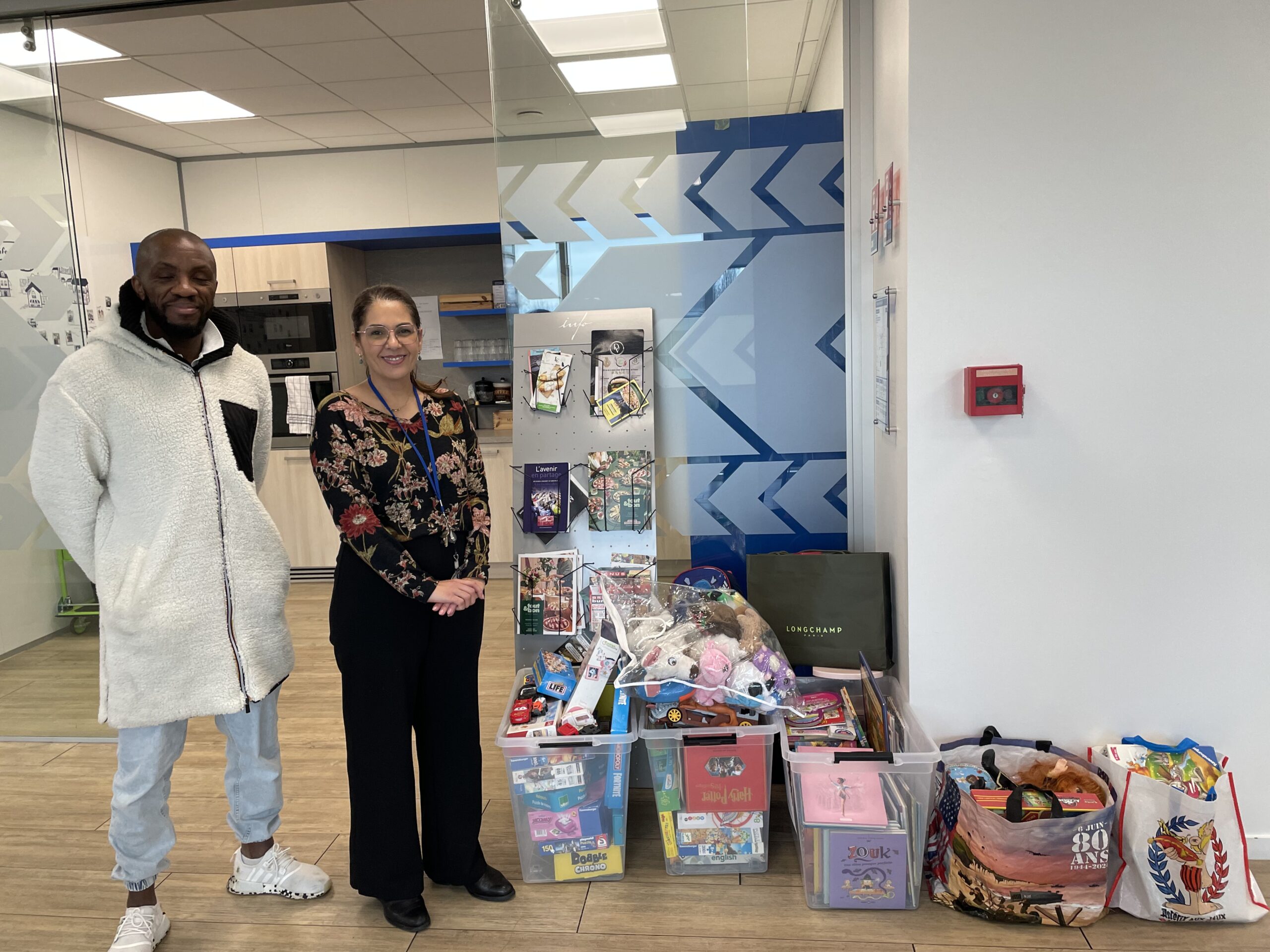 Collecte au siège de Roissy