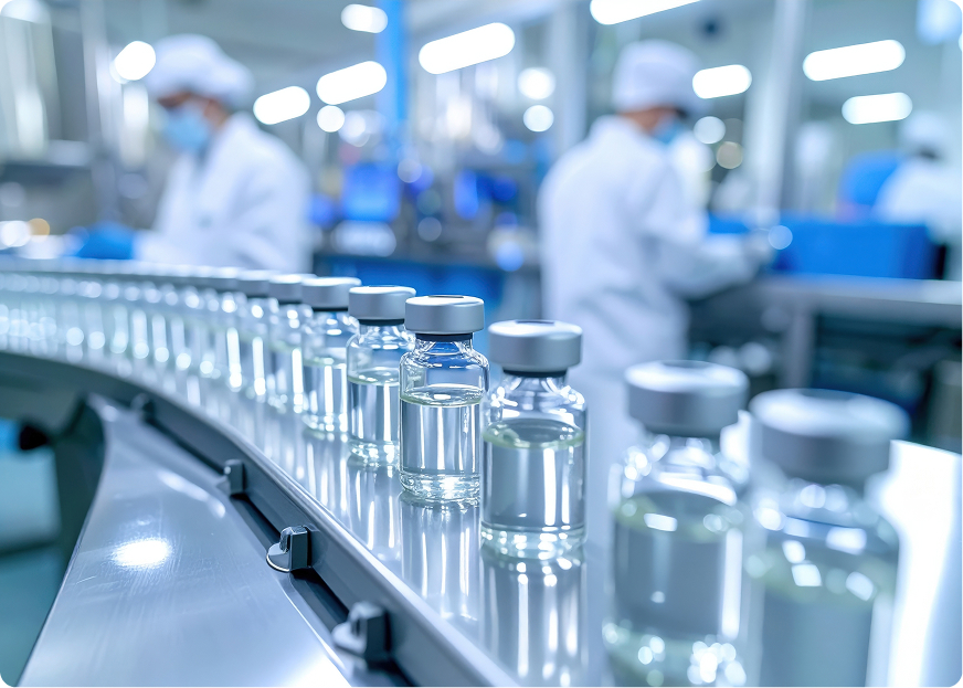 Visual illustrating the article of the summary of our White paper about Pharma logistics.